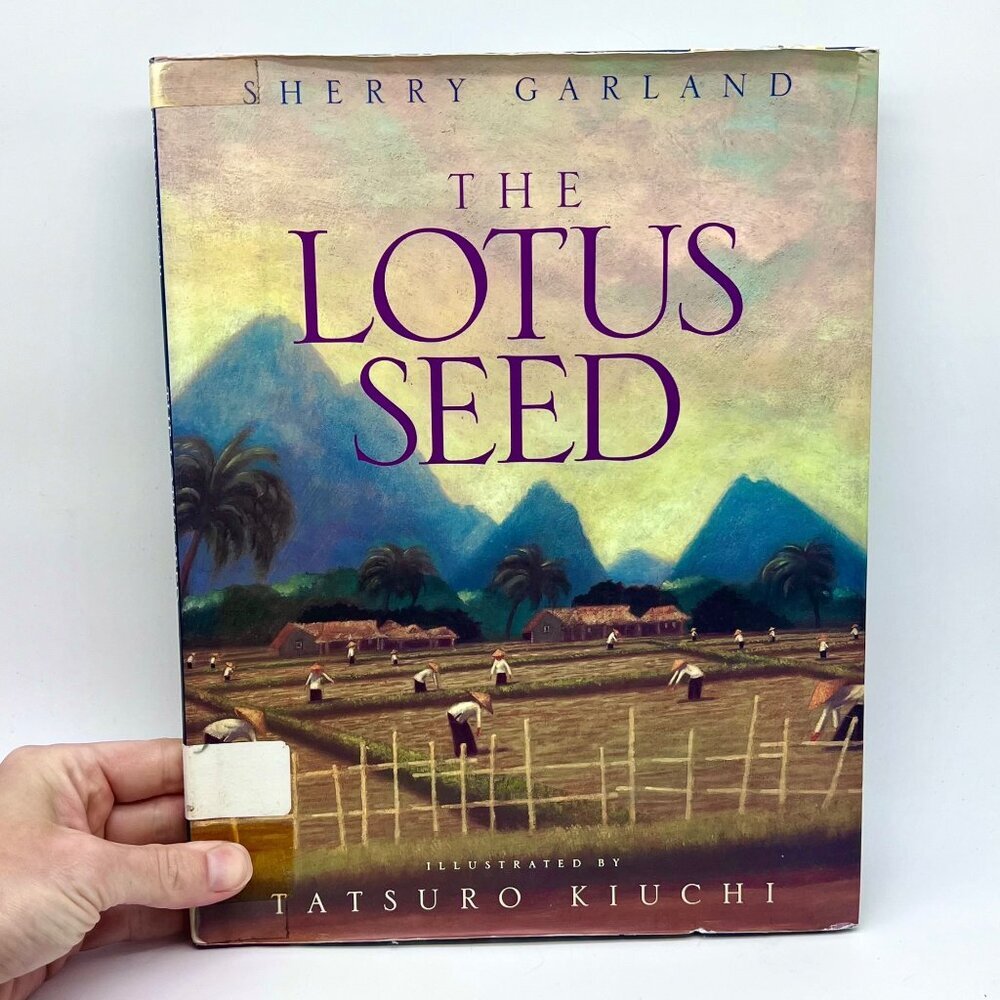 The Lotus Seed by Sherry Garland 1993 Hardcover Vintage Childrenโs Book